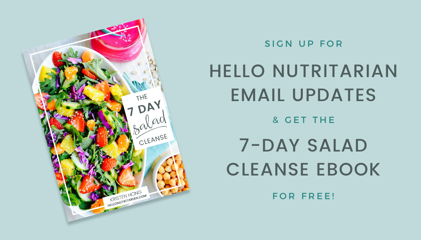 nutritarian ebook 7 day Salad Cleanse ebook lead magnet