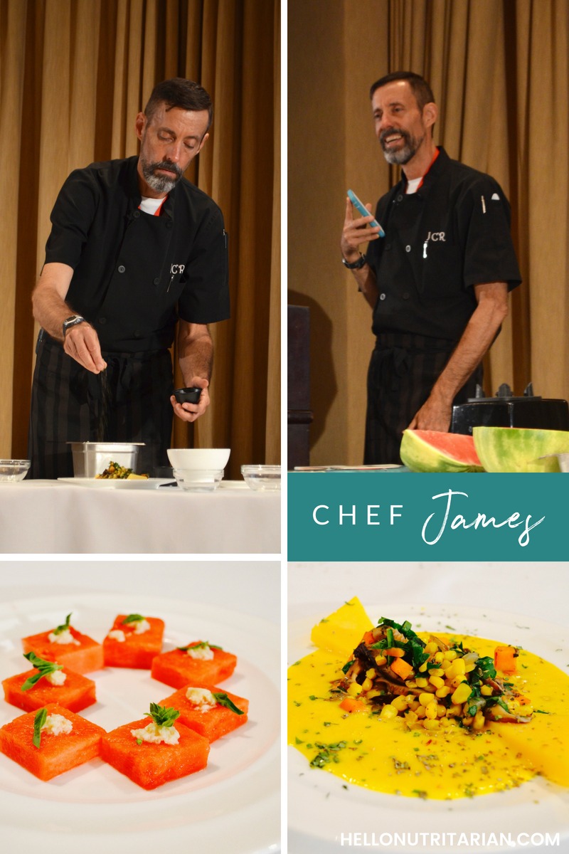 Dr. Fuhrman Culinary Getaway Chef James Rohrbacher nutritarian chef